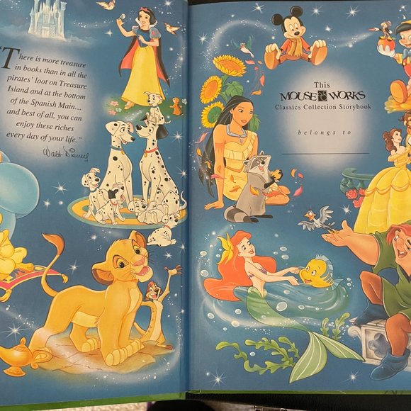 Vintage Disney Large Hardcover Picture Book - The Rescuers - Picture 3 of 6